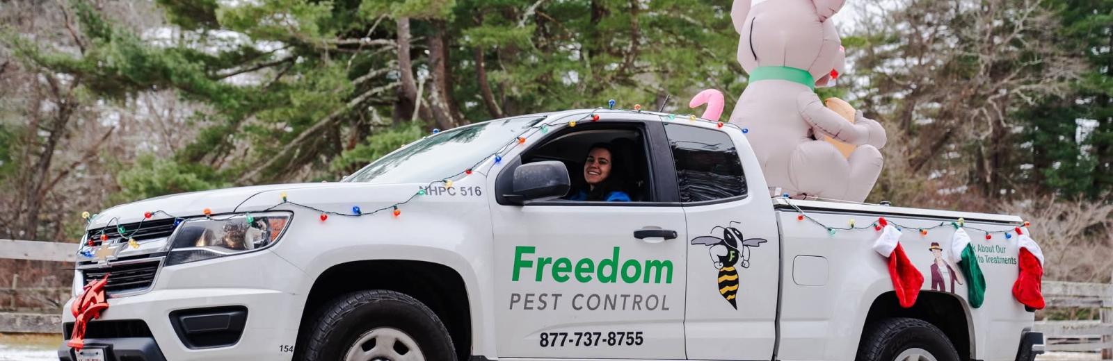 freedom pest control community involvement